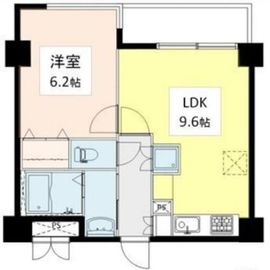 西新宿フォレストアネックス 408 間取り図