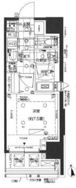 ピアース南麻布 4階 間取り図