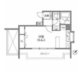 ルクレ森下レジデンス 701 間取り図