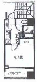 ガリシア銀座イースト 4階 間取り図