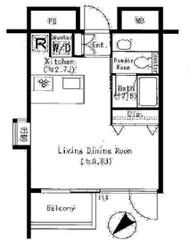 プライムアーバン市谷仲之町 302 間取り図