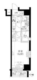 ルフレプレミアム神楽坂 3階 間取り図