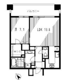 ライオンズタワー五反田 16階 間取り図