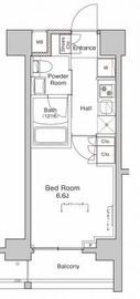 プラウドフラット戸越公園 105 間取り図