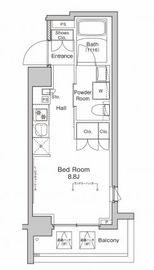 プラウドフラット戸越公園 226 間取り図