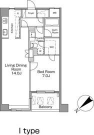 レジディア恵比寿南 302 間取り図