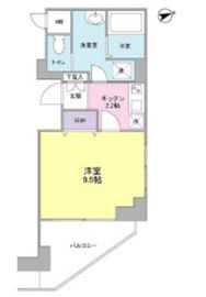 FORTUNA恵比寿 203 間取り図