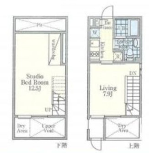 パークレジデンス西新宿 102 間取り図