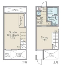 パークレジデンス西新宿 103 間取り図