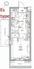 クレヴィスタ三軒茶屋 4階 間取り図