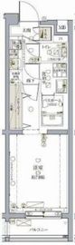 クレヴィスタ三軒茶屋 4階 間取り図