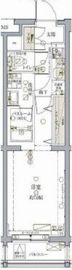 クレヴィスタ三軒茶屋 4階 間取り図