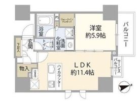 CONOE本郷三丁目 9階 間取り図