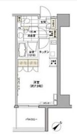 パークハビオ渋谷 211 間取り図