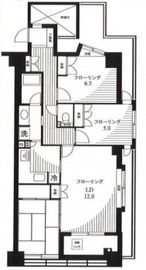 アクス御殿山 11階 間取り図