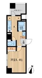 KDXレジデンス幡ヶ谷 907 間取り図