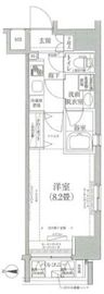 ルフレプレミアム神楽坂 5階 間取り図