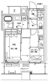 ザ・パークハウス西新宿タワー60 41階 間取り図