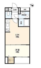 ウェルスクエアイズム初台 302 間取り図