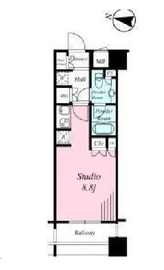 オーベル代官山DE 5階 間取り図