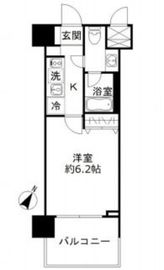 フォレシティ豊洲 207 間取り図