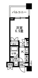 レジディア錦糸町 902 間取り図