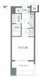 パシフィックレジデンス芝一丁目 305 間取り図