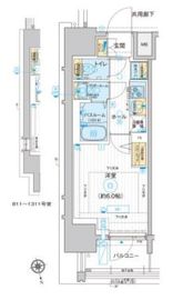 ディームス品川南大井 1111 間取り図