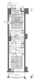 ZOOM渋谷神山町 2階 間取り図