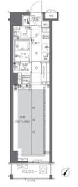 ZOOM渋谷神山町 2階 間取り図