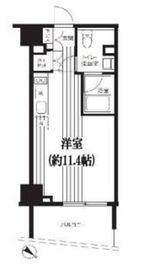 Ti-HIGASHIAZABU 806 間取り図