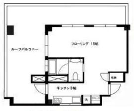 シャトー東洋南青山 7階 間取り図