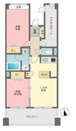 ルモンド恵比寿 9階 間取り図