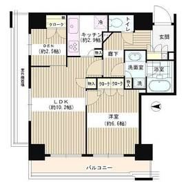 パークタワー秋葉原 5階 間取り図