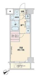 ベルティス渋谷 702 間取り図