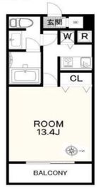 コンシェリア西新宿タワーズウエスト 14階 間取り図