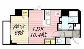 ルクレ上野 701 間取り図