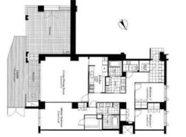 麻布第一マンションズ 101 間取り図