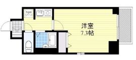 アピス渋谷神南 801 間取り図