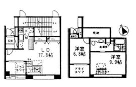 ミリアレジデンス乃木坂 103 間取り図