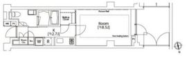 カスタリア市ヶ谷 108 間取り図