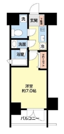 ピアース南麻布 6階 間取り図