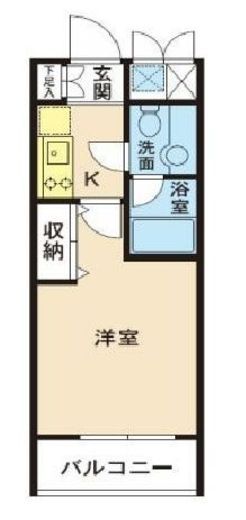 HF東新宿レジデンス 303 間取り図