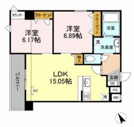 アリエッタ代々木上原 305 間取り図