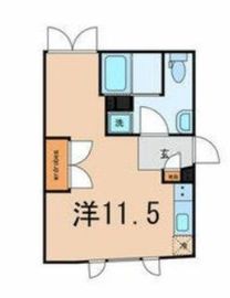 アレーロ三軒茶屋 402 間取り図