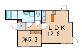 アレーロ三軒茶屋 401 間取り図