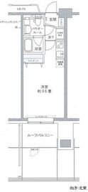 プライムアーバン豊洲 816 間取り図