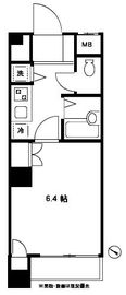 BPRレジデンス水天宮前 102 間取り図