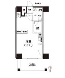 クイズ恵比寿 606 間取り図