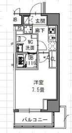 S-RESIDENCE新御徒町WEST (エスレジデンス新御徒町ウエスト) 304 間取り図